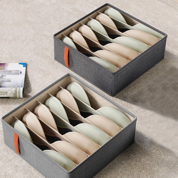 Aihimol 20 Grids Bra Sock Drawer Organizers For Women,Clothes Storage Bedroom Closet Dresser Nursery Clothing Storage Organizers Box For Lingerie, Panties, Socks, Briefs,Ties