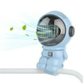 thumbnail image 1 of Aihimol Astronaut Portable Fan, Handheld Neck Fan, 3 Speeds USB Rechargeable Mini Cooling Personal Fan for Kids Adults Home Office Indoor Outdoor Gift, 1 of 9