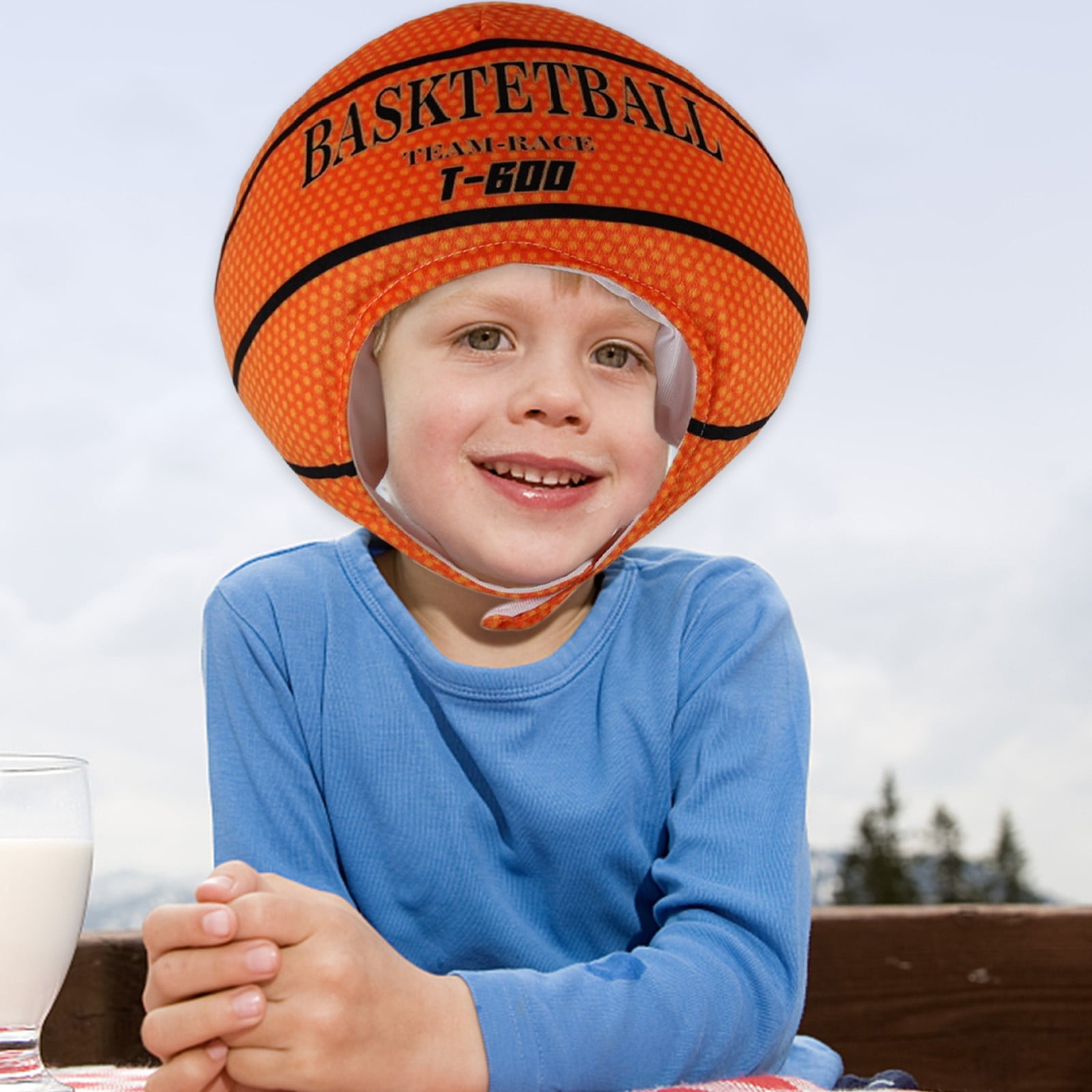 Aihimol Basketball Hat Props Basketball Fancy Dress Hat Party Supplies Fabric Clothing