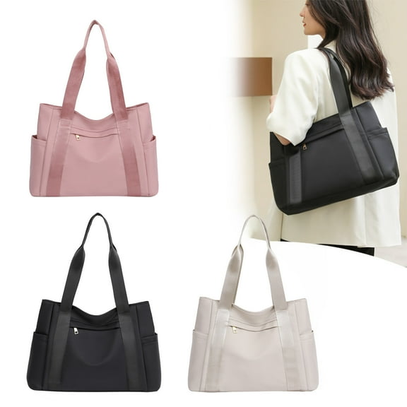 Aihimol Body Bag Women Nylon, Ladies Purse Mini 3 Layer Zipper Shoulder Wallet Bag