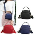 thumbnail image 1 of Aihimol Body Bag Women Nylon, Ladies Purse Mini 3 Layer Zipper Shoulder Wallet Bag, 1 of 7