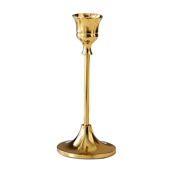Aihimol Candle Holders Candlestick Thicker Metal Candle Sticks Set for Wedding Christmas Party Dining Table Table Centerpiece Decor