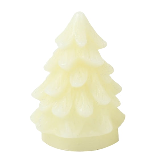 Aihimol Christmas Tree LED FLameless Candles Flickering Battery Powered Flameless Candle Light for Birthday Party Home Bedroom Decor Christmas Tree Led Candle