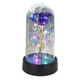 thumbnail image 1 of Aihimol Colorful Rose Flower Gift Colorful Led Galaxy Flower Light in Glass Dome, Unique Gifts for Her, Women, Valentine's Day, Mom, Mother's Day, Birthday, Christmas, 1 of 8