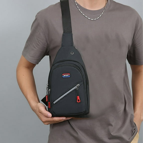 Aihimol Crossbody Backpack Men's And Women's Shoulder Backpack , Lightweight Single Strap Backpack Hiking Sling Bag Backpack Hiking Cycling