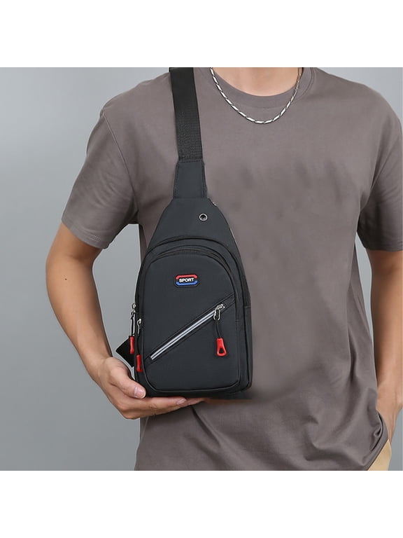 Crossbody Backpack Men's And Women's Shoulder Backpack , Lightweight Single Strap Backpack Hiking Sling Bag Backpack Hiking Cycling