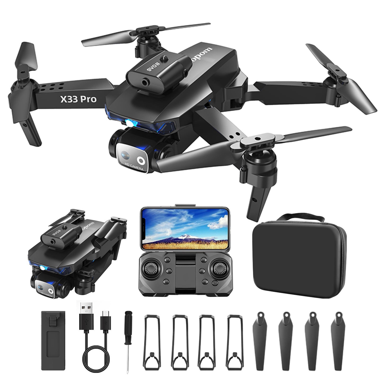 レビュー高評価アイテム特集｜ファッション通販 Aihimol Drone with Camera for Kids/Beginners-WiFi FPV Drone ホビーラジコン