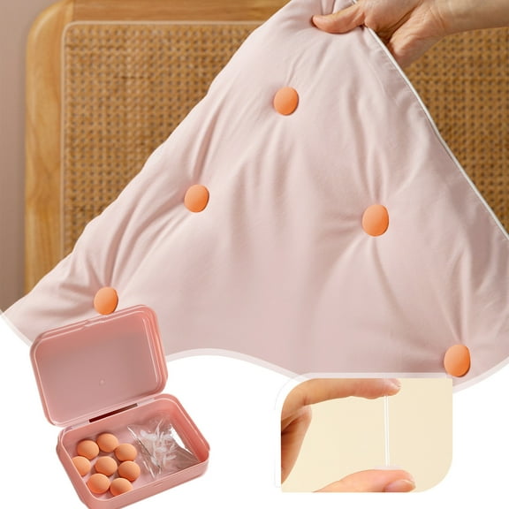 Aihimol Duvet Clips Fasteners - 8Pcs Duvet Cover Clips, Unlock Comforter Clips, Non Slip Duvet Cover Holding Clips Keeps Comforter From Shifting