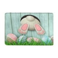 thumbnail image 1 of Aihimol Easter Day Door Mat - Front Door Mat - Bath Rug Super Absorbent Quick Dry - Rubber Backing Non Slip Washable Bathroom Floor Mats -Green 16x24 in, 1 of 8