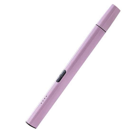 Aihimol Electronic Candle Lighter Windproof Flameless USB Rechargeable Lighter With Safe Button for Home Kitchen