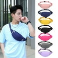 thumbnail image 1 of Aihimol Fanny Pack For Man & Woman Travel Wallet Bag For Cell Phone Belt Bag Crossbody Bag With Headphone Hole For Travel Walking Running Hiking Cycling, 1 of 7