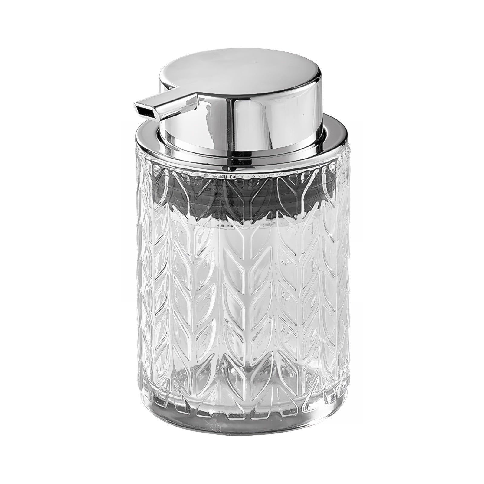 Aihimol Foaming Soap Dispenser Clear Glass Foam Hand Soap Dispenser for