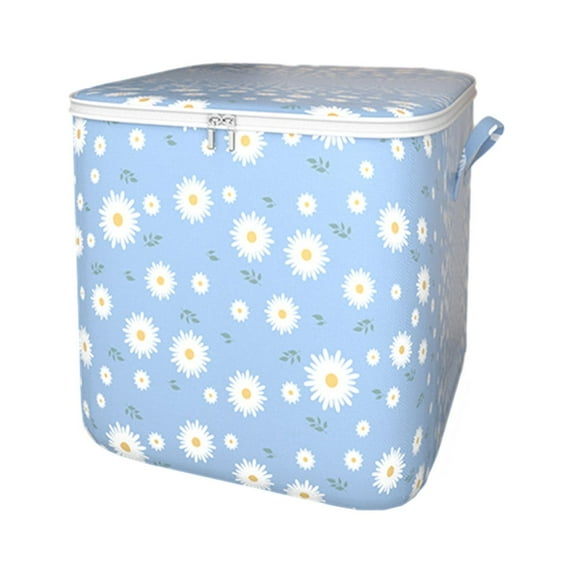Aihimol Foldable Cloth Storage Box with Handles and Zipper,Household Clothing Storage Box,Thickened,Large Capacity,Foldable toys Storage Basket,Foldable Storage Box Socks