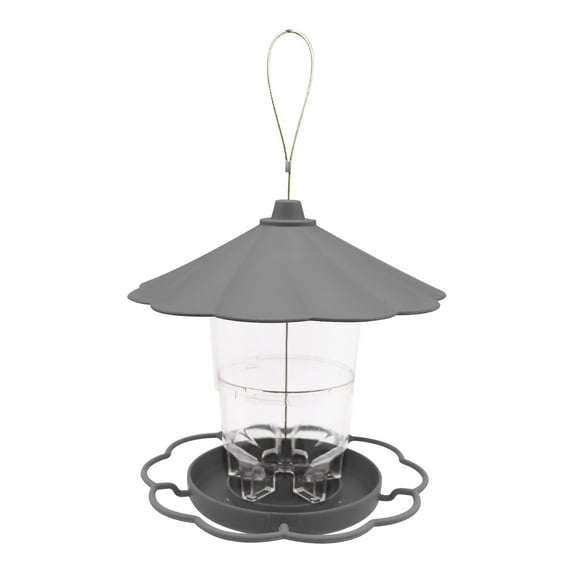 Aihimol Foldable Metal Bird Feeders for Outdoors Hanging,Foldable Hanging Birdfeeder with Global Feeding,Bird Feeder for Wild Birds in Garden Yard