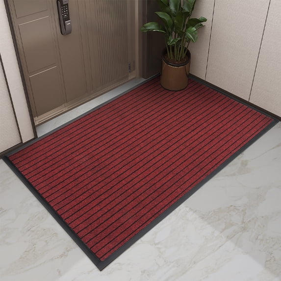Aihimol Front Door Mat Welcome Mats- Indoor Outdoor Rug Entryway Mats For Shoe Scraper, Ideal For Inside Outside Home High Traffic Area, 35.4 Inch X 23.6 Inch