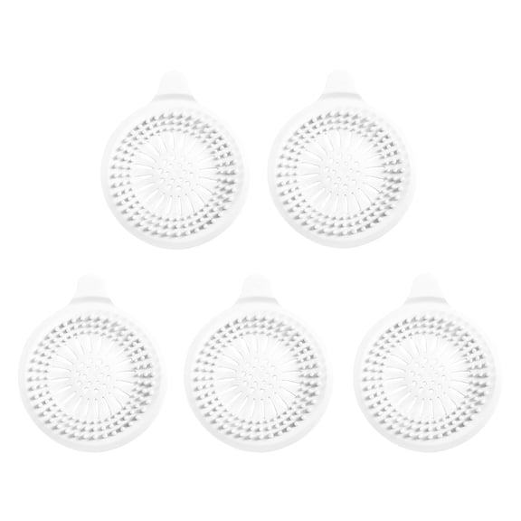 Aihimol Hair Catcher Shower Covers ProtecTor Drainage Outlet 5 Pack Like Shower Drainage Cover Catchers for Tubs,Sinks,Showers and Tubs-Home Necessity Drainage Covers To Help Clogs