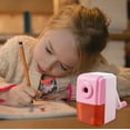 thumbnail image 1 of Aihimol Hand Crank Pencil Sharpener Pencil Roller Student Pin Pencil Turner Hand Crank Constant Pencil, 1 of 7