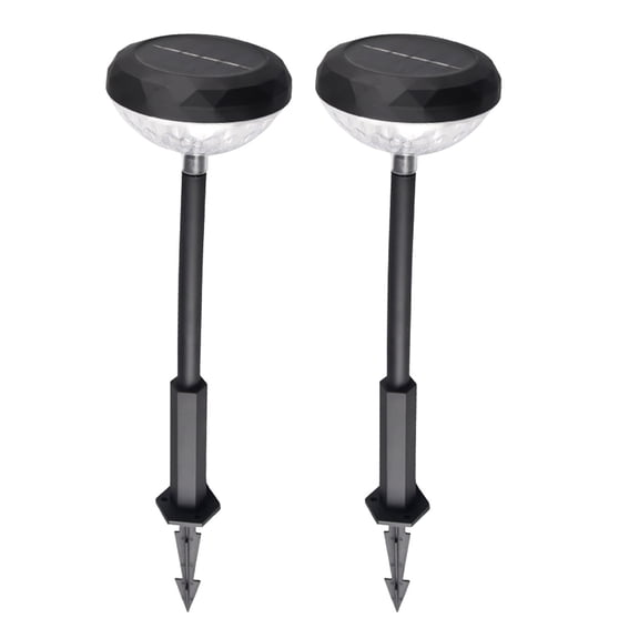 Aihimol In-ground Solar Lamp, Landscaping Lighting，Seven Colors And Warm Light Variation, Wireless Solar Garden Stake Lights For Fence, Yard, Gardens, Decor(2PCS)