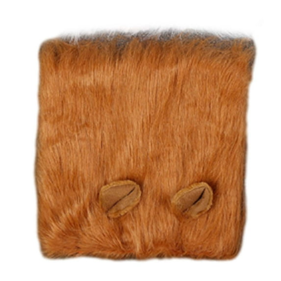 Aihimol Lion Mane for Dog,Lion Mane for Dog,Lion Mane Costume for Dog,Realistic Lion Mane Wig,Pet Clothes Adjustable Lion Mane Costume for Dog with Ears for Medium and Large Dog Dress up