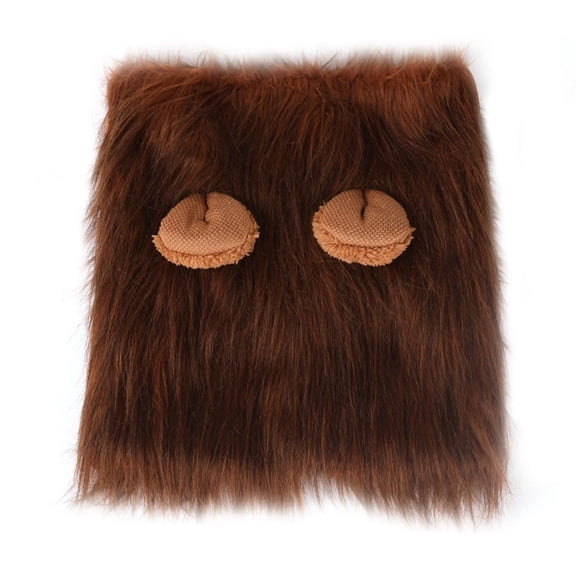 Aihimol Mane For Dog With A Animals Tail Wig For Dog With Ears Pet Animals Mane Costume Button Adjustable