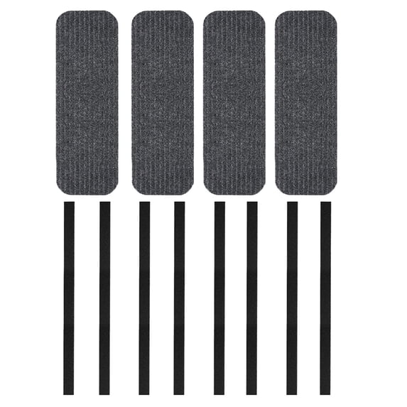 Aihimol Non Slip Recreational Vehicle Step Covers Rug 4 Pack Stair Covers for Mobile Home,Camper,Compatible,Recreational Vehicle Camper Step Covers Recreational Vehicle Campe