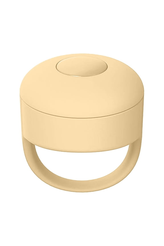 Page flip Finger Ring,Fingertip Video Controller(Single Button),Turn The Next Video,Like it,and take Photos Within 10 metres to Help You with one Click! IOS and Android(Yellow)