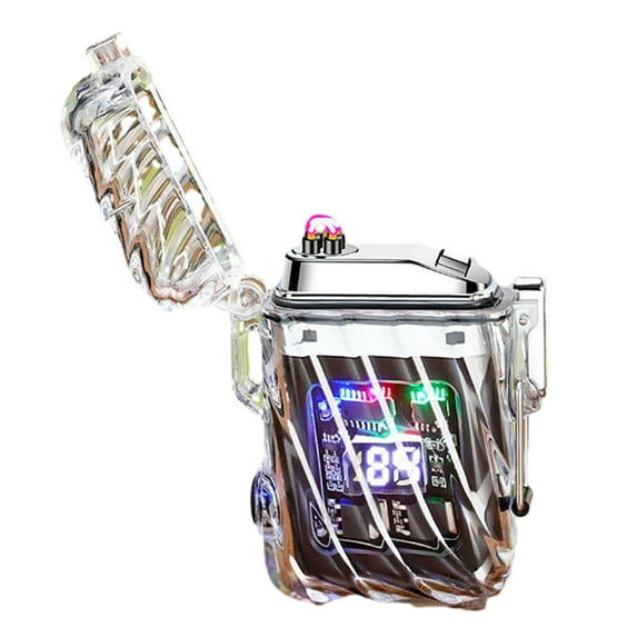 Aihimol Plasma Lighter Rechargeable Electronic Windproof Flameless Butane Free Electric Candle Lighter