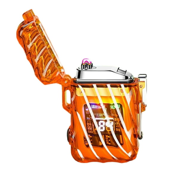 Aihimol Plasma Lighter Rechargeable Electronic Windproof Flameless Butane Free Electric Candle Lighter