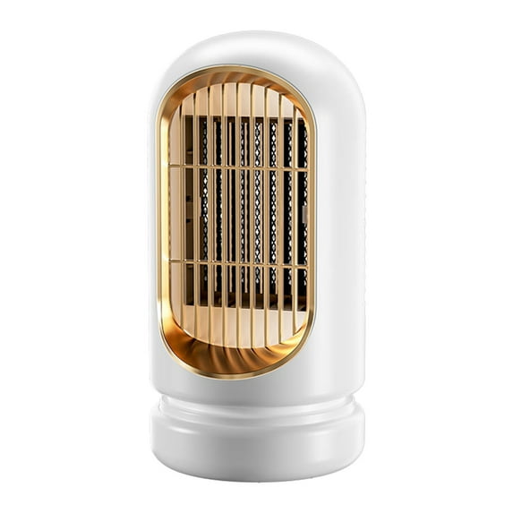 Aihimol Portable Electric Heater indoor,Small Space Heater,Small Bladeless Heater Fan,Fast Heating Ceramic Room Small Heater Safe and Quiet for Bathroom office Desk Baby Room