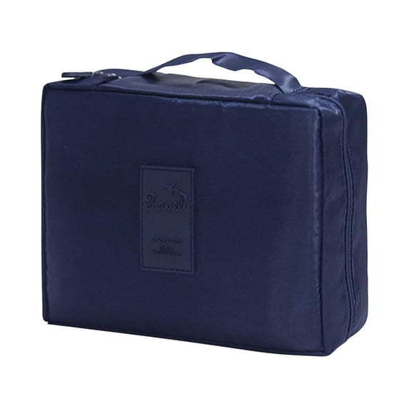 Aihimol Portable Portable Makeup Bag With Large Capacity, And Multi Compartment Travel Toiletries Storage Bag