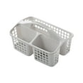 thumbnail image 1 of Aihimol Portable Shower Caddy Basket with Compartments Cleaning Supplies Organizer with Handle Plastic Storage Divided Tool Bin for Bathroom, Bedroom, Kitchen, College Dorm,Gray, 1 of 6