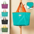 thumbnail image 1 of Aihimol Reusable-Grocery-Bags-Foldable-Machine-Washable-Reusable-Shopping-Bags Colorful Large Folding Reusable Bags Zipper Storage Pouch Lightweight Poly, 1 of 7