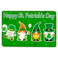 thumbnail image 1 of Aihimol St. Patrick's Day Door Mat - Front Door Mat - Bath Rug Super Absorbent Quick Dry - Rubber Backing Non Slip Washable Bathroom Floor Mats -Green 16x24 in, 1 of 8