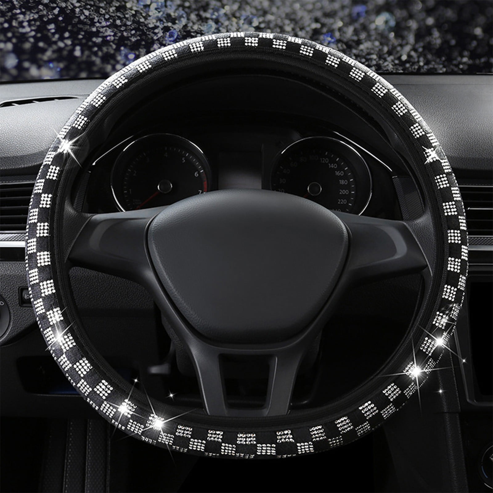 Housse De Rétroviseur De Voiture Bling-bling, Housse De Coussin Pour