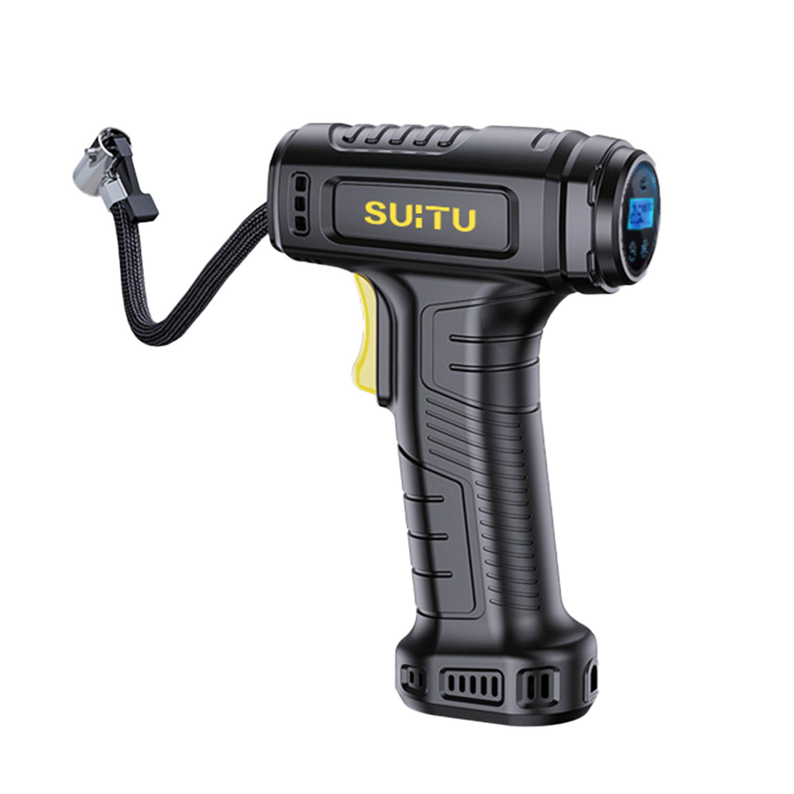 Aihimol Tire Inflator, Car Tire Pump With Rechargeable Lithium Battery ...