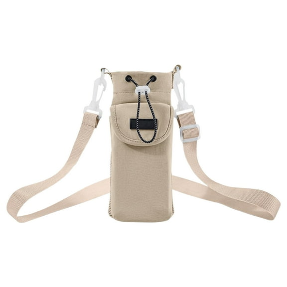 Aihimol Water Bottle Holder with Strap Water Bottle Carrier with Adjustable Shoulder Handheld Strap Crossbody Water Bottle Bags for Walking Hiking Camping Travelling Gym