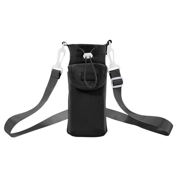 Aihimol Water Bottle Holder with Strap Water Bottle Carrier with Adjustable Shoulder Handheld Strap Crossbody Water Bottle Bags for Walking Hiking Camping Travelling Gym