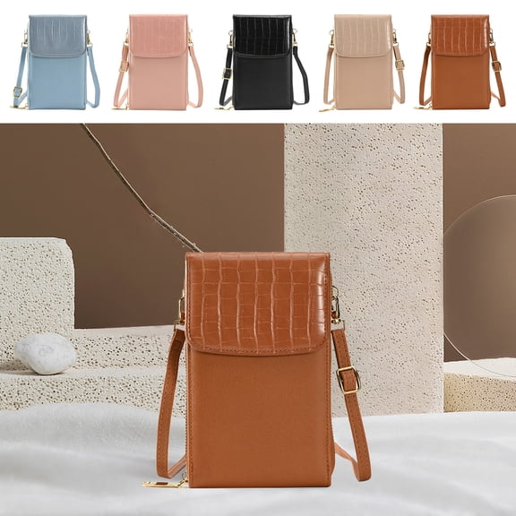 Aihimol Women Soft Leather Shoulder Handbag Multi Pocket Crossbody Bag Ladies Purses Fashion Tote Top Handle Satchel