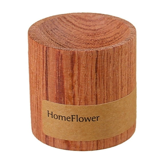 Aihimol Wooden Essential Oil Diffuser – Wenge Wood Aromatherapy Diffuser,Small Cylinder Passive for Home Office Car Wardrobe Yoga Hall and SPA