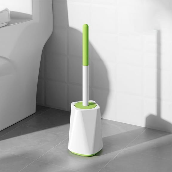 Aihimol toilet Brush,toilet Bowl Brush and, Strong Bristles Long Brush and Enough Heavy Base for Bathroom toilet