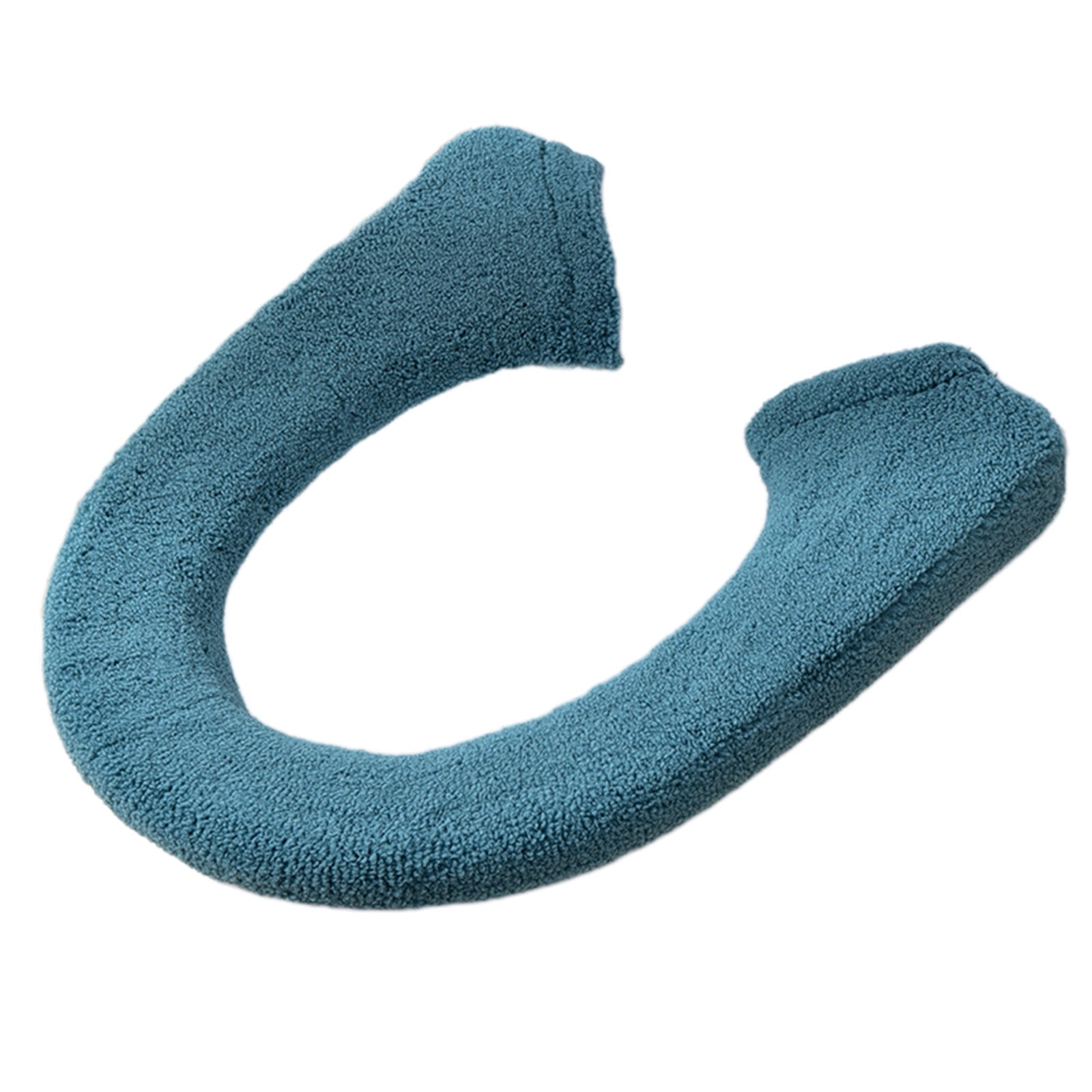 Soft Stretchable Toilet Seat Cover – Warm Thick Fabric Fits Round & Elongated Seats, Machine Washable