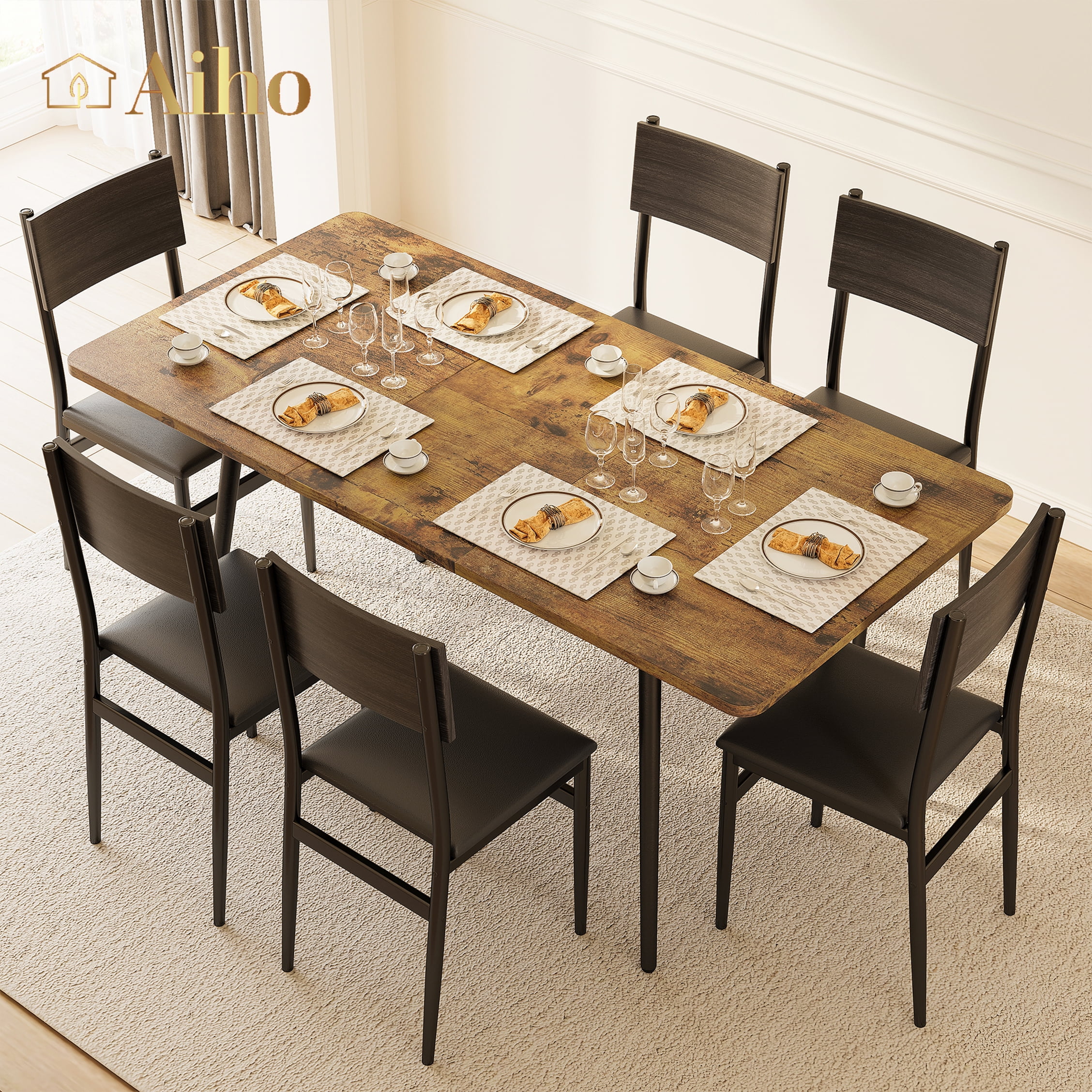 Six chairs in the kitchen best sale