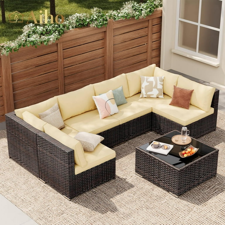 Outdoor sectional pillows hot sale