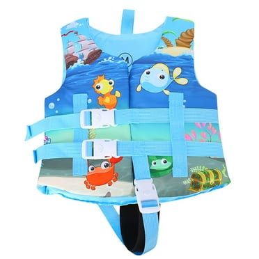 Aihuaihua Baby Life Jacket Floaties Adjustable Safety Strap Swimming Aids for Children Float Swimsuit,Suitable for Pool, Beach, Boat 2-6 Years