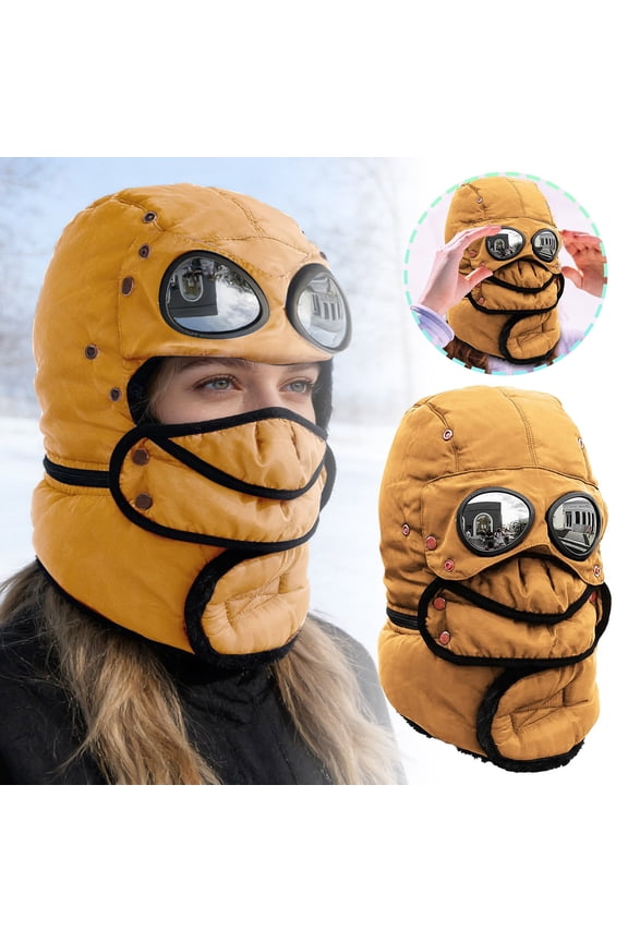Balaclava Wind-Resistant Winter Face Mask, Ski Mask for Men and Women,Warm Face Cover Hat Cap Scarf Unisex