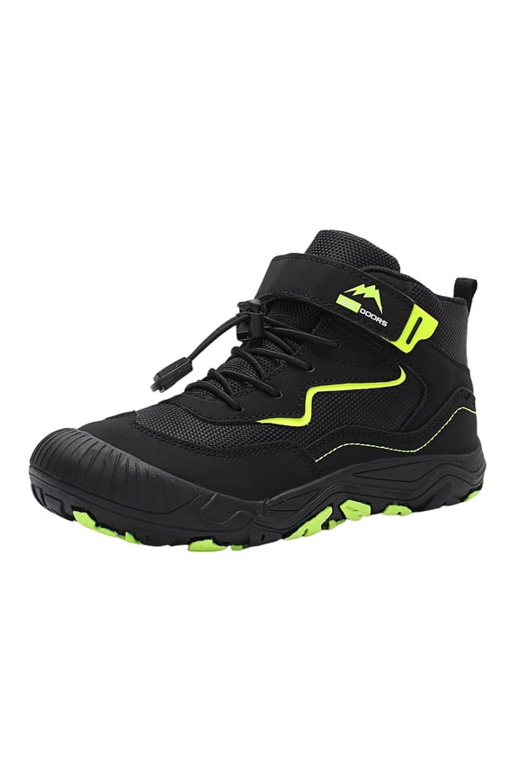 Boys Athletic Sneakers Kids Barefoot Shoes for Active Play Comfortable Lightweight Footwear for Toddlers and Youths Ideal for Running and Outdoor Activities Size 5.5-6 Years
