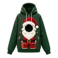 thumbnail image 1 of Aihuaihua Christmas Pet Pouch Hoodie, Cat Pouch Hoodie Unisex Christmas Sweatshirt Oversized Dog Cat Holder Carrier Front Large Pouch Pullover Top Christmas Gift for Women Men, 1 of 5