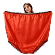 Aihuaihua Funny Joke Underwear for Women and Men Big Momma Undies Oversized Funny Novelty Underwea Womens Bikini Panties Size Small plus Size Underwear for Women Lace Underwear for Valentines Day