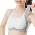 thumbnail image 1 of Aihuaihua Girl Training Bra Wireless Stretchy Pull-On Underwire Free Bra with Stable Support, 1 of 9
