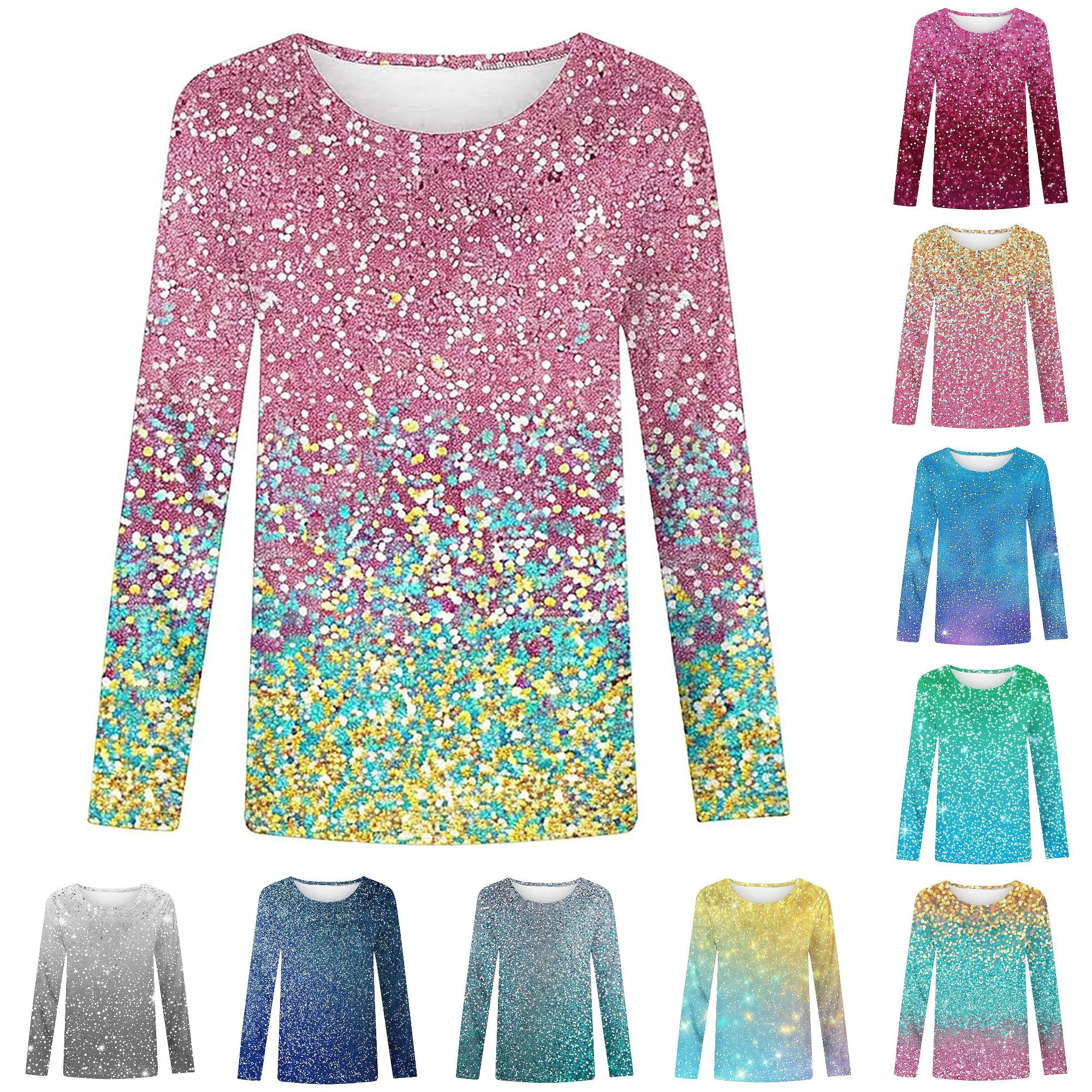 Long Countertop Design Aihuaihua Girls Sweater Star Sequin Design Long Sleeve Relaxed Fit ...